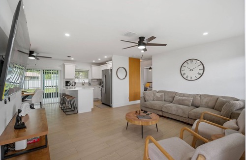 Fort Myers Shores House | 3BR Home River Access Boating Screened Lanai