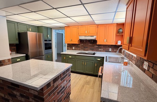 Cheboygan House | 4BR house in Cheboygan with a game room and a private boat slip nearby