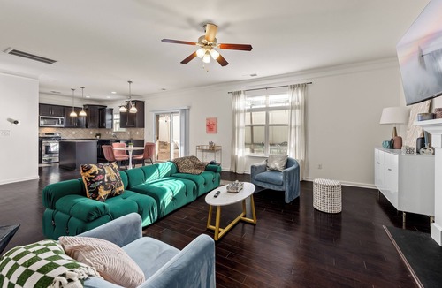 Steele Creek House | 4BR Retreat | Firepit + Fenced Yard | Near Outlets on VRBO