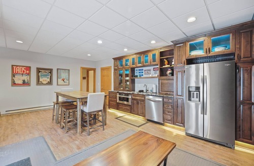 Boyne Falls Condo | 4BR Slopeside | 692 Disciples Village Condo | Fireplace| Ski Cubbies