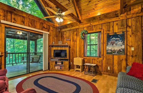 Tellico Plains Cabin | 5 Acres, Backyard Creek! Cabin in Tellico Plains