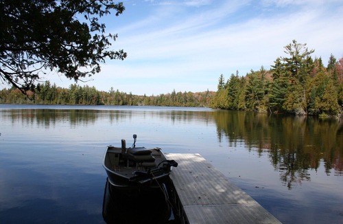 L'Anse Cabin | 6-bedroom lodge with private lake and 200 pristine acres of forest.