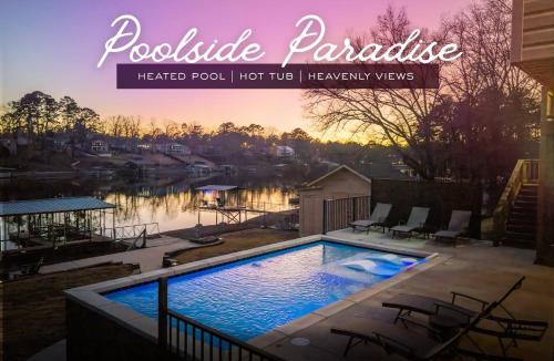 Rockwell House | 7 Bedroom Lakefront w/Heated Pool & Hot Tub
