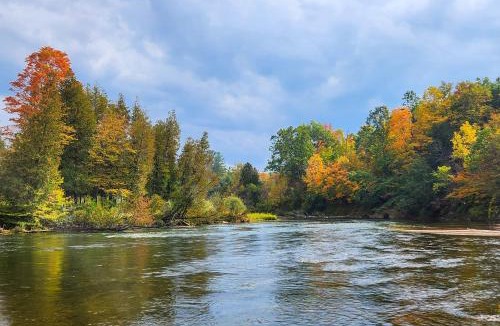 Northeast Michigan House | 8 Mi to Crystal Mountain: Peaceful Up North Home