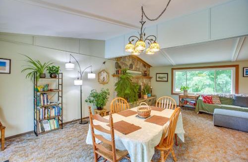 Northeast Michigan House | 8 Mi to Crystal Mountain: Peaceful Up North Home