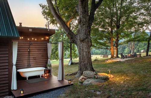 Wardensville Cabin | A Tranquil Retreat on a 67-Acre Farm Surrounded by the GW National Forest