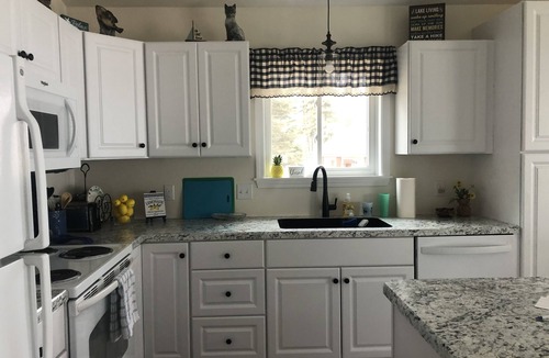 Canada Creek Ranch House | A true paradise lake house with beautiful sunsets year round direct trail access