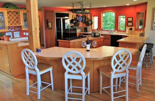 Indian River House | Amazing 6-bedroom, 5K sq. ft, one acre secluded Mullett Lake Beachfront Home