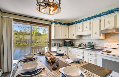 Syracuse House | Angler's Paradise: Lake Wawasee Waterfront Home