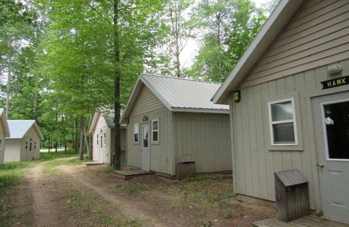 Lupton Cabin | Arrowhead Lake Camp - Wood View Cabins that sleep up to six people.