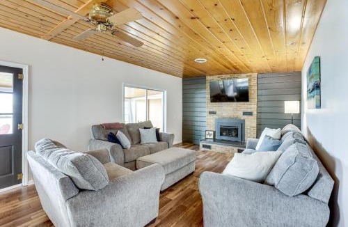 Baldwin House | Baldwin Lakefront Home: Dock, Fire Pit & Trails!