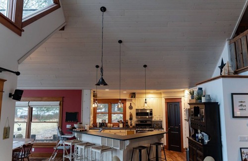 Baldwin House | Baldwin, MI beach front home on Big Star Lake, 3bed/3bath+bunks sleeps 14