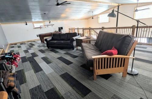 Brimley House | Barndominium in RACO, located very close to trails.