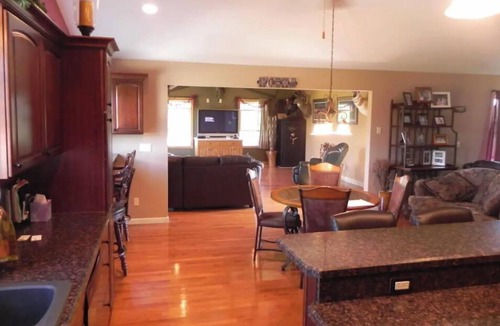 Grass Lake Apartment | Basement Bedroom Suite in the country with Hot Tub