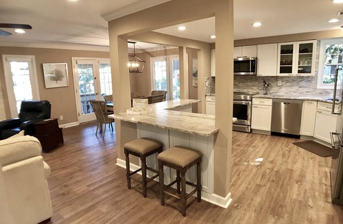 Shipyard Plantation Villa | BEACH and GOLF RESORT Luxury Lagoon & Golf View Villa 2 Patios+KING BED