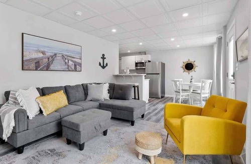 Two Rivers House | Beach Walk Home with Hot Tub and Fire Pit