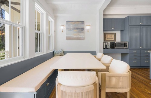 Sand Hill House | Beachberry Haven in Watercolor! Golf Cart - Game Room - Rooftop View