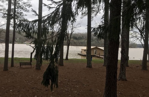 Athens RV Rental | Beautiful and level camping site on Elk River.