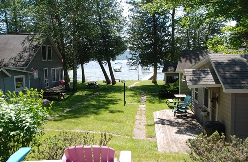 Honor House | Beautiful Big Platte Lake Shared Waterfront Rental Home