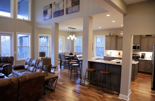 Smithville House | Beautiful home with great lake views AND nature trail