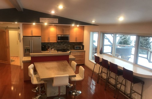Rockford House | Beautiful home with stunning lake views from every room.