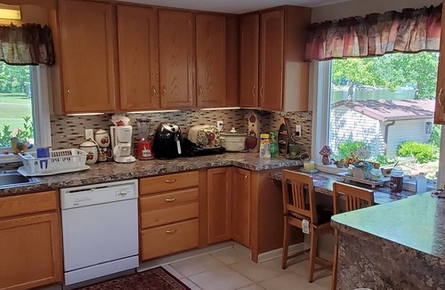 Grand Junction House | Beautiful Lake Home with Tiki Bar for EXTRA FUN Home is governed by Ordinance