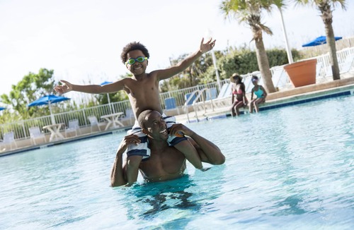 Arcadian Shores Resort | Beautiful Oceanfront 2 Bedroom Condo + Official On-Site Rental Privileges
