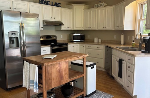 Le Roy House | Beautiful Waterfront Home with Gorgeous Views on All-Sports Lake