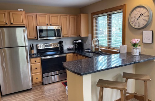 Boyne Falls Condo | BEST LOCATION ON THE MOUNTAIN True Slope Side Ski In/Ski Out to Mountain Express