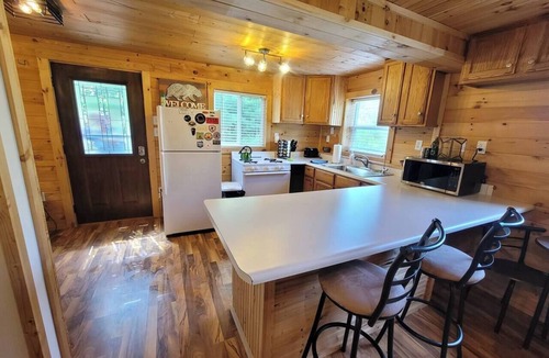 Bitely Cabin | Bitely Cabin near snowmobile trails Wi-Fi