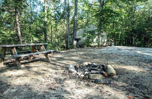 Primrose RV Rental | Blue Heron's Nest - Glamping Tent in the Gorge