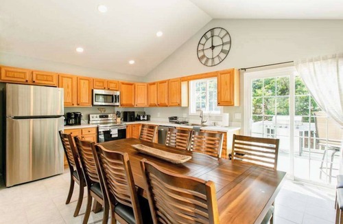 Weaverville House | Blue Ridge farmhouse with amazing mountain view, hot tub, firepit & decks