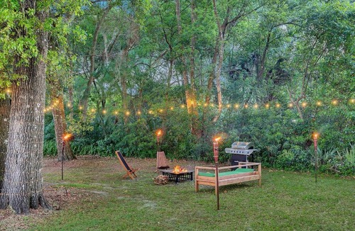 Orange City House | Blue Spring Getaway with Fire Pit