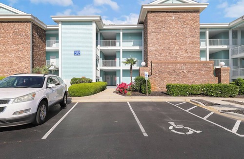 Sea Trail Condo | Book your Sea Trail getaway in this ground floor, pet friendly condo
