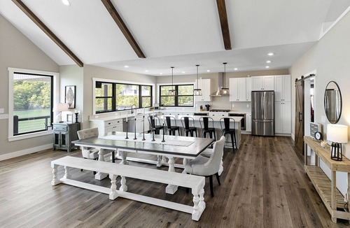 Hidden Springs House | Break Away - NEW Lakefront Modern Farmhouse 6BR-Outdoor Bar and Kitchen