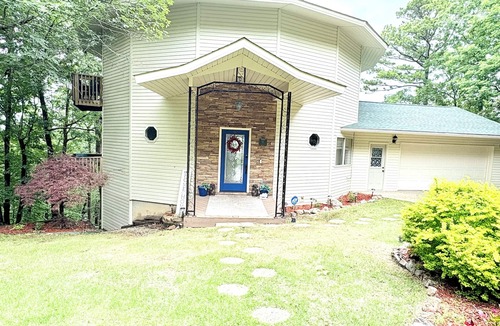 Hot Springs Village House | Breathtaking mountain views-4king en suites, bunk rm, sauna, air hockey,MANCAVE!