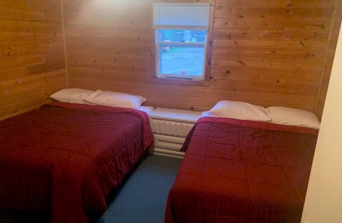 Winter Cabin | Bucktail Lodge Pineview cabin on Winter, Wisconsin.