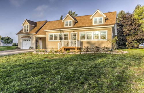 Elk Rapids House | Built 2016 air conditioned Home with Elk Lake water view. Wheelchair accessible