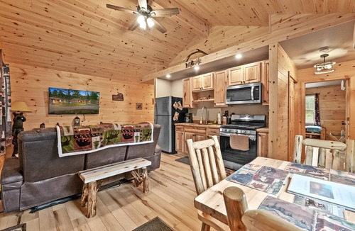Briley Cabin | Cabin #1 at Northern Comfort with opt. side x side rental