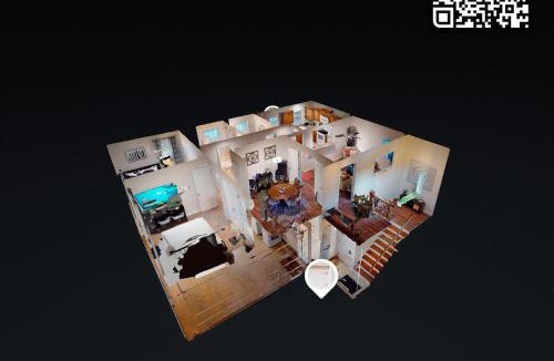 Cartersville House | Cabin Style & Cozy Back Deck Near LakePoint PBR