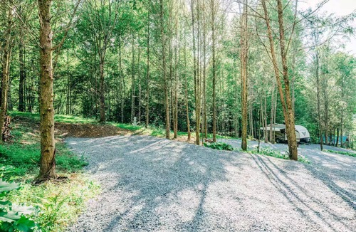 Roan Mountain RV Rental | Camp Safe Haven Farm RV Spot #1 Bring Your Own RV