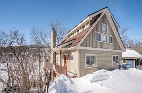McHenry House | Central Lake Gem w/Dock & Hot Tub