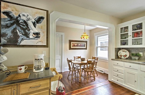 Wadesboro House | Central Wadesboro Home: Walk to Downtown Shops!
