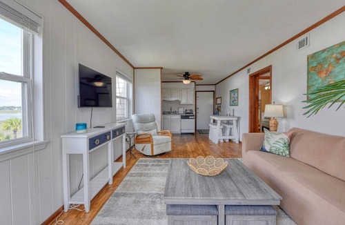 Gulf Stream Estates Condo | Channel Front 2 Bedroom Condo with a Pool! Across from the Ocean
