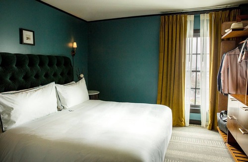 Ansonborough Hotel | Charleston Room | King Bed + Workspace