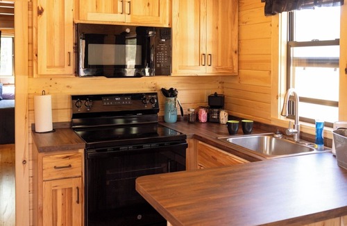 Gwinn Cabin | Charming 3-bedroom cabin in Gwinn - Snowmobile & ATV Trailhead - Pet Friendly