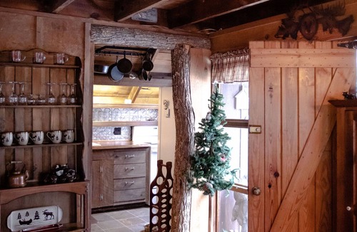 Cattail Creek Cabin | Charming Cattail Cabin Nestled in the Mountains