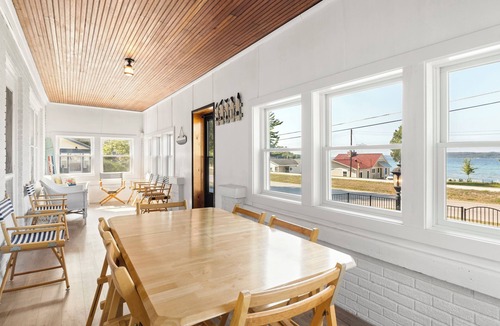Beulah Cottage | Charming Crystal Lake Cottage, Walk to Beach and Town, Ski Crystal Mountain