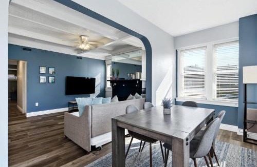 Beechmont House | Charming Historic Foursquare Home 4BR Backyard