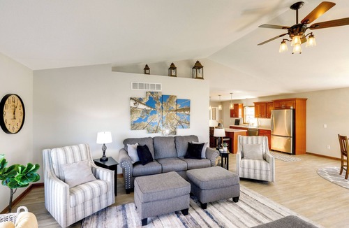 Big Rapids House | Charming Stanwood Home on Muskegon River!